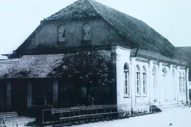 Foto mostra a antiga Câmara de Vereadores de Joinville, na rua do Príncipe. Data indeterminada. Foto mostra a antiga Câmara de Vereadores de Joinville, na rua do Príncipe. Data indeterminada.