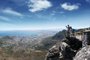 Table Mountain, localizada em Cape Town, na África do Sul, uma das sete novas maravilhas da natureza.