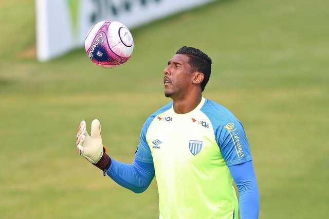 FLORIANÓPOLIS, SC, BRASIL, 07-03-2018: Aranha, goleiro do Avaí. FLORIANÓPOLIS, SC, BRASIL, 07-03-2018: Aranha, goleiro do Avaí.