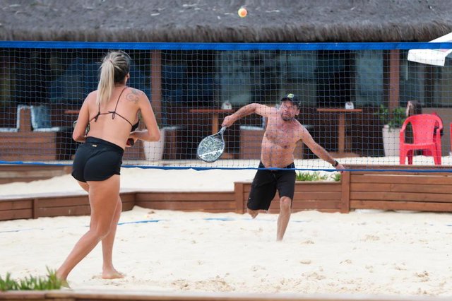 FLORIANÓPOLIS, SC, BRASIL, 20/11/2018: Opções de pratica de esportes ao ar livre . Na foto:Beach Tenis na Joaquina (Foto: CRISTIANO ESTRELA / DIÁRIO CATARINENSE) FLORIANÓPOLIS, SC, BRASIL, 20/11/2018: Opções de pratica de esportes ao ar livre . Na foto:Beach Tenis na Joaquina (Foto: CRISTIANO ESTRELA / DIÁRIO CATARINENSE)