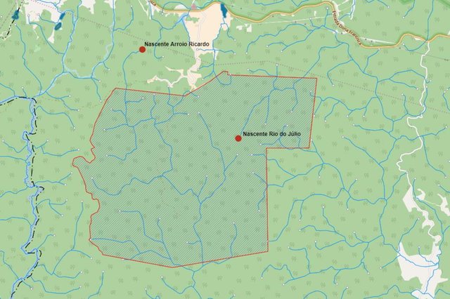 Localização da Reserva Biológica Vale das Nascentes Localização da Reserva Biológica Vale das Nascentes