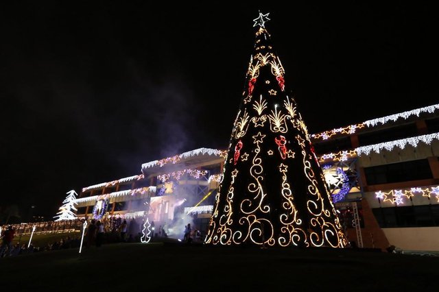 Natal na prefeitura de Joinville.Indexador: Jaksson Zanco Natal na prefeitura de Joinville.Indexador: Jaksson Zanco
