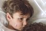 Filho de Felipe Simas tem corte no rosto após mordida de cachorro
