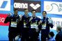 natação, mundial de natação, Matheus Santana, Marcelo Chierighini, César Cielo e Breno Correia, Hangzhou, bronze, revezamento, 4x100