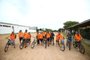  PORTO ALEGRE - BRASIL - Pedalada de inclusão, com ciclistas que são cegos ou têm deficiência visual. A repórter será a Cris Lopes. (FOTO: Lauro Alves)
