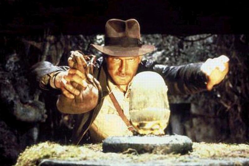 Harrison Ford como Indiana JonesNP#PÁGINA: 11sem printer Fonte: Reprodução Internet
