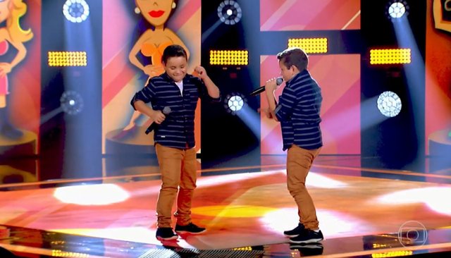 Lucas e Vinicius no The Voice Kids Lucas e Vinicius no The Voice Kids