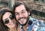 Fátima Bernardes está em Brasília para a posse do namorado, Túlio Gadelha