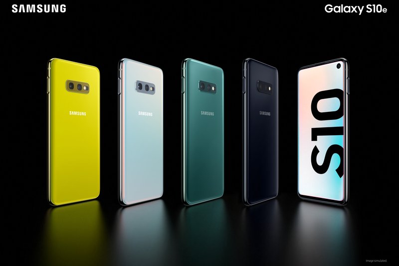 Nova linha de smartphones Samsung Galaxy S10