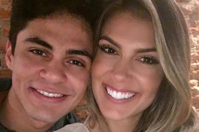 Lucas Veloso e a bailarina do Faustão Nathalia Melo Lucas Veloso e a bailarina do Faustão Nathalia Melo