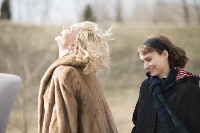 Carol, filme, Cate Blanchett e Rooney Mara Carol, filme, Cate Blanchett e Rooney Mara