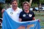 Vereadora Paula Ioris (PSDB) e o marido Rogério Alves de Oliveira