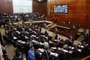  PORTO ALEGRE, RS, BRASIL, 07/05/2019- Assembleia vota em segundo turno a PEC do Plebiscito, que retira a necessidade de consulta à população para venda de CEEE, Sulgás e CRM.(FOTOGRAFO: ROBINSON ESTRÁSULAS / AGENCIA RBS)