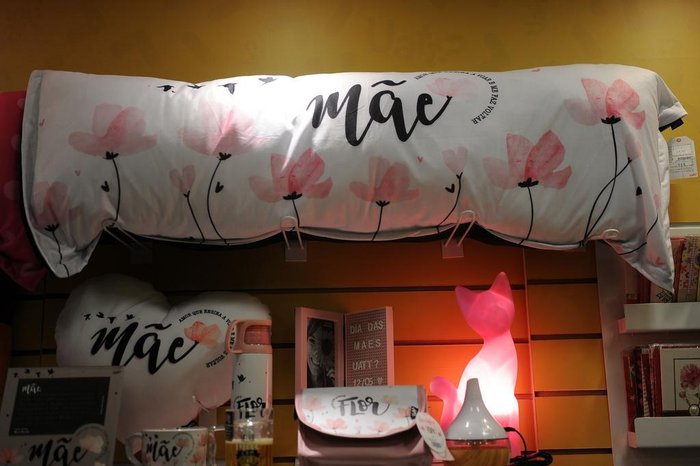 Mega travesseiro: R$ 139,80