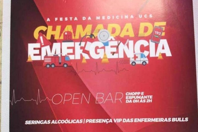 Após polêmica, casa noturna de Caxias do Sul exclui divulgação de festa que prometia "presença VIP de enfermeiras"