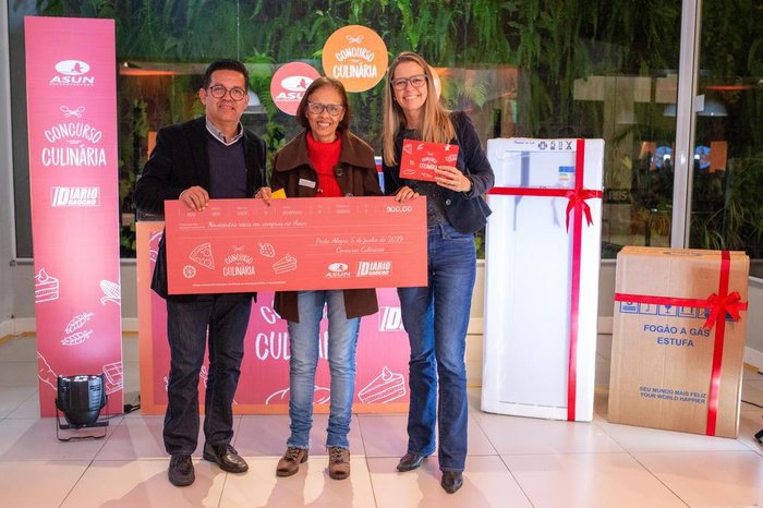 3º Ana Mercedes Monteiro de Souza, com a receita de Nhoque Diferente