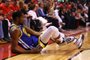  (FILES) In this file photo taken on June 10, 2019  Kevin Durant #35 of the Golden State Warriors reacts after sustaining an injury during the second quarter against the Toronto Raptors during Game Five of the 2019 NBA Finals at Scotiabank Arena in Toronto, Canada. - Golden State Warriors star forward Kevin Durant has declined a $31.5 million option for next season and will become an unrestricted NBA free agent, ESPN reported on June 26, 2019. Durant, the 2017 and 2018 NBA Finals Most Valuable Player and 2014 NBA MVP, ruptured his right Achilles tendon in the second quarter of game five of the NBA Finals earlier this month and underwent surgery to repair the injury. (Photo by Gregory Shamus / GETTY IMAGES NORTH AMERICA / AFP)Editoria: SPOLocal: TorontoIndexador: GREGORY SHAMUSSecao: basketballFonte: GETTY IMAGES NORTH AMERICAFotógrafo: STR