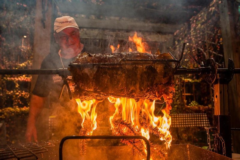 Evento ô churras, de churrasco, em Gramado