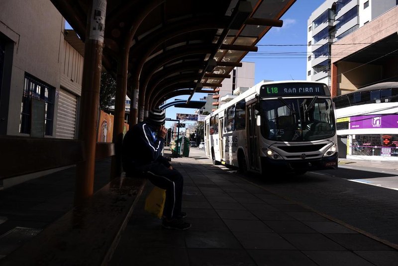  CAXIAS DO SUL, RS, BRASIL (18/07/2019)Usuarios de ônibus urbano diminui a cada ano. (Antonio Valiente/Agência RBS)