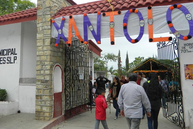 Xantolo, festividade de dia dos mortos em Ciudad Valles, no Estado de San Luis Potosí, no México. Dia 2 de novembro de 2019.