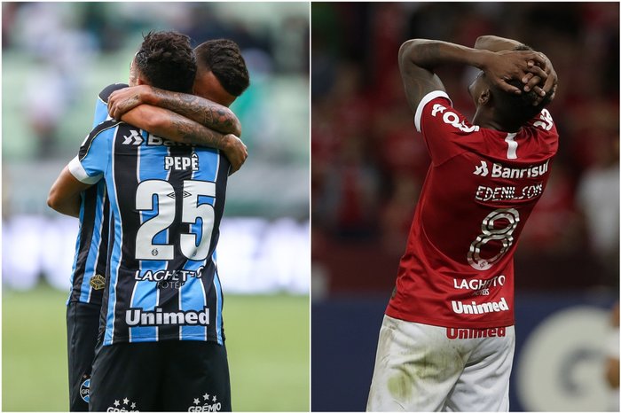 Montagem sobre fotos / Lucas Uebel, Grêmio, Divulgação e Mateus Bruxel, Agência RBS