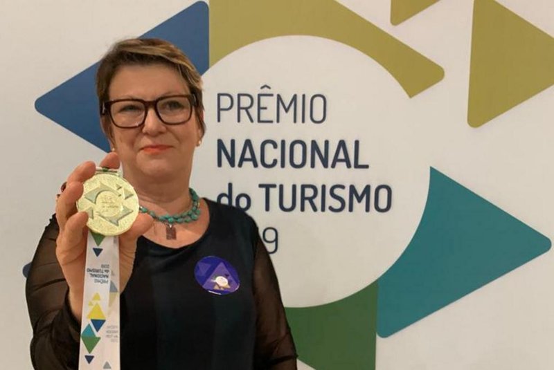 Susana Gastal, professora da UCS, vence PRêmio Nacional do Turismo 2019. 