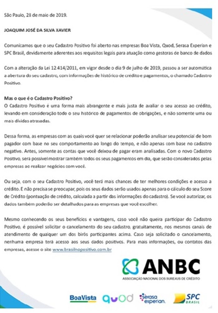 Divulgação SPC Brasil Divulgação SPC Brasil