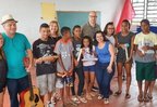 seu problema é nosso, resolvido, doação, flauta, instrumento, coopercultura, josé leopoldo da rosa, emef paulo beck (Arquivo pessoal/Arquivo pessoal)