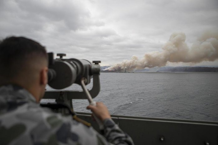 Thomas Sawtell / AUSTRALIAN DEPARTMENT OF DEFENCE/AFP Thomas Sawtell / AUSTRALIAN DEPARTMENT OF DEFENCE/AFP