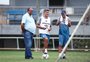 Geromel preservado 
e transição integrada: o primeiro treino de Renato no Grêmio 
em 2020