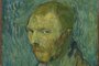  Vincent van Gogh em um autorretrato<!-- NICAID(14393285) -->