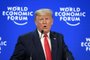 US President Donald Trump addresses the World Economic Forum at the congress centre in Davos, on January 21, 2020. (Photo by Fabrice COFFRINI / AFP)<!-- NICAID(14393301) -->