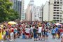  PORTO ALEGRE- RS- BRASIL- 26/01/2020- Bloco da Laje, tradicional grupo de carnaval de Porto Alegre, levou mais de 20 mil pessoas às ruas do Centro da Capital na manhã deste domingo (26). O Bloco realizou seu cortejo saindo do Largo dos Açorianos. FOTO FERNANDO GOMES/ ZERO HORA<!-- NICAID(14398672) -->