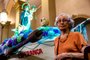  PORTO ALEGRE, RS, BRASIL - 23/01/2020Especial de Nossa Senhora dos Navegantes - Dona Elsa, uma senhora de mais de 90 anos, é devota desde sempre praticamente. É uma das senhorinhas que participa há mais tempo da festaIndexador: jeff botega<!-- NICAID(14396810) -->