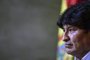 Bolivia's former President Evo Morales is seen during a press conference with the Bolivian presidential candidate for the Movement for Socialism (MAS) party, Luis Arce (out frame), in Buenos Aires, on January 27, 2020. (Photo by RONALDO SCHEMIDT / AFP)