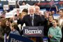 MANCHESTER, NEW HAMPSHIRE - FEBRUARY 11: Democratic presidential candidate Sen. Bernie Sanders (I-VT) speaks during a primary night event on February 11, 2020 in Manchester, New Hampshire. New Hampshire voters cast their ballots today in the first-in-the-nation presidential primary.   Drew Angerer/Getty Images/AFP