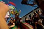 CAXIAS DO SUL, RS, BRASIL, 22/02/2020Sábado de Carnaval em Caxias do SulBloco da Ovelha na praça das feiras(Lucas Amorelli/Agência RBS)<!-- NICAID(14428887) -->