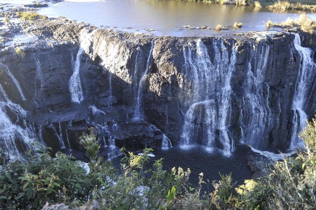 SÃO JOSÉ DOS AUSENTES, RS, BRASIL, 07/06/2012. Queda de temperatura no Estado. Pousada Fazenda Cachoeirão dos Rodrigues, 2º Distrito de São José dos Ausentes. Apesar do frio não houve geada. Na foto Cachoeirão dos Rodrigues. (Porthus Junior/Pioneiro)<!-- NICAID(8321711) --> SÃO JOSÉ DOS AUSENTES, RS, BRASIL, 07/06/2012. Queda de temperatura no Estado. Pousada Fazenda Cachoeirão dos Rodrigues, 2º Distrito de São José dos Ausentes. Apesar do frio não houve geada. Na foto Cachoeirão dos Rodrigues. (Porthus Junior/Pioneiro)<!-- NICAID(8321711) -->