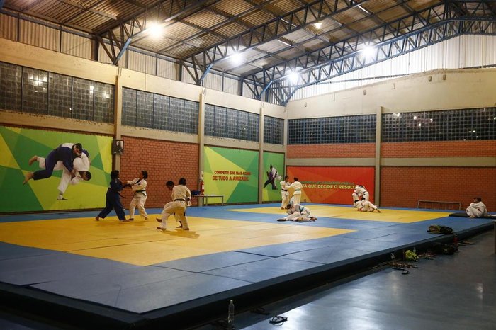 Estrutura do Cete inclui tatames para judô