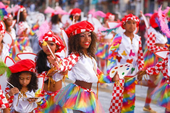 Imperadores do Samba passando na avenida