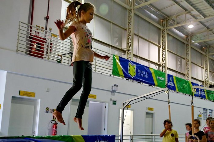 Maria Eduarda foi uma das que tentou vaga na peneira