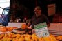  CAXIAS DO SUL, RS, BRASIL, 22/11/2019 - A tradicional Feira do Agricultor completa 40 anos. NA FOTO: Lair Ambrósio Schneider, feirante. (Marcelo Casagrande/Agência RBS)<!-- NICAID(14334508) -->