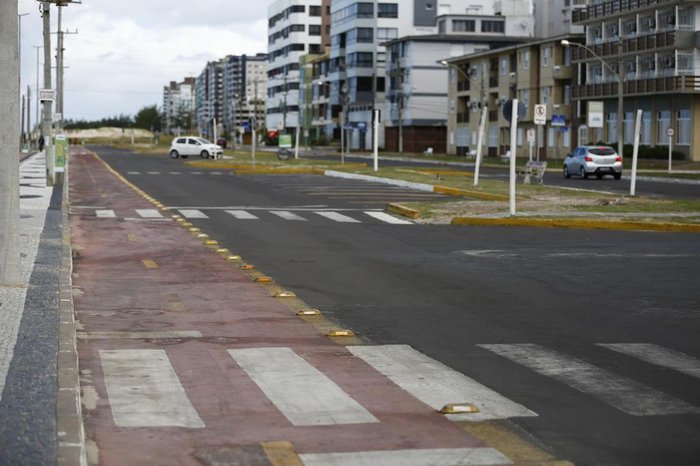 Ruas de Capão estiveram, em sua maioria, vazias