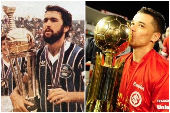 Montagem sobre fotos de Luiz ¿?vila e Diego Vara Montagem sobre fotos de Luiz ¿?vila e Diego Vara