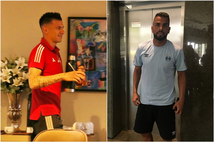 Montagem sobre fotos de Agência RBS / Fernando Gomes e Leonardo Acosta Montagem sobre fotos de Agência RBS / Fernando Gomes e Leonardo Acosta