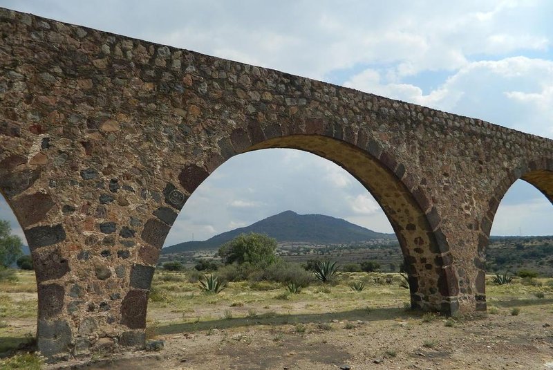 Aqueduto do Padre Tembleque, em Zempoala, Hidalgo, México. Outubro de 2019.<!-- NICAID(14494321) -->