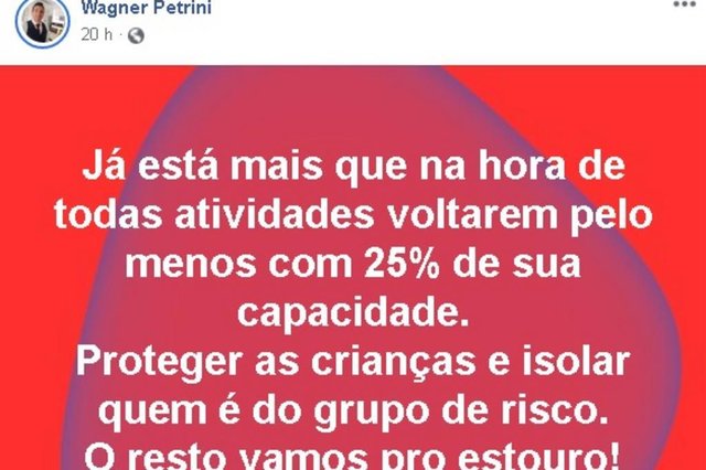 Vereador Wagner Petrini (PSB)<!-- NICAID(14517619) --> Vereador Wagner Petrini (PSB)<!-- NICAID(14517619) -->