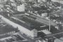 Vista aérea do complexo da Industrial Madeireira em 1974<!-- NICAID(14523401) -->