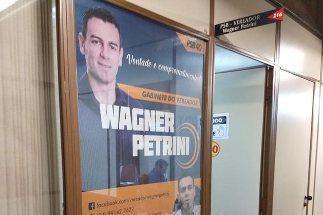 Gabinete do vereador Wagner Petrini (PSB)<!-- NICAID(14534272) --> Gabinete do vereador Wagner Petrini (PSB)<!-- NICAID(14534272) -->