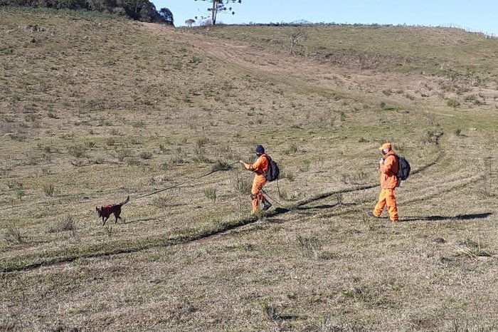 Buscas foram realizadas em açudes e campos de propriedades rurais